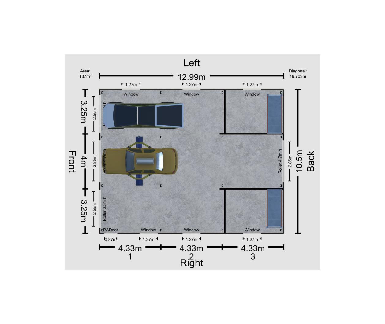 Floor Plan & Objects